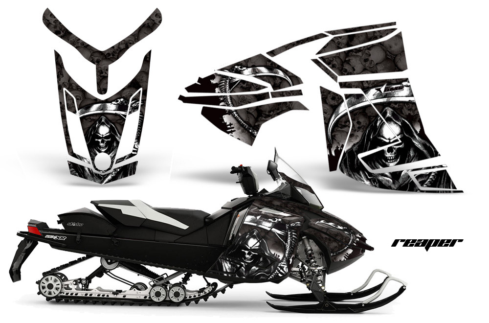 Skidoo Rev XR Graphics Kit Wrap Decal Reaper K